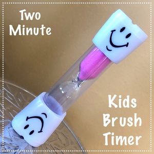 Kids Two Minute Tooth Brush Timer Pink